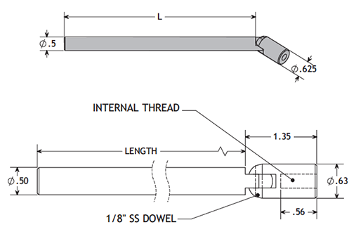Pivot End Adjusting Rod Mechanicals